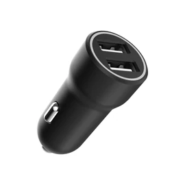 Gembird 2-Port USB Car Charger 3.1A Black töltő