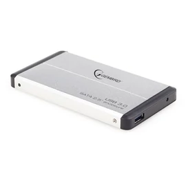 Gembird 2,5" EE2-U3S-2-S USB3.0 Enclosure Aluminium/Silver mobilrack / beépítő keret