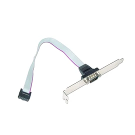 Gembird DB9 Serial Port Receptacle on Bracket bővítőkártya