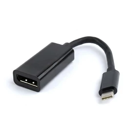 Gembird A-CM-DPF-01 USB Type-C to DisplayPort adapter Black speciális átalakító