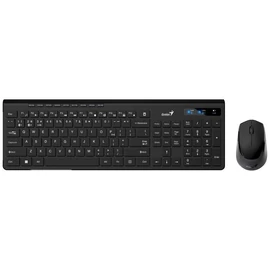 Genius SlimStar 8230 Wireless Bluetooth Keyboard Combo Black HU billentyűzet