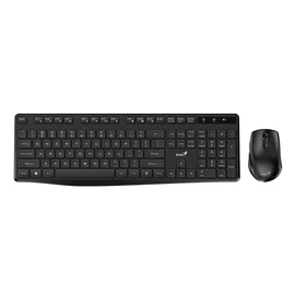 Genius KM-8206S Wireless Keyboard Combo Black HU billentyűzet