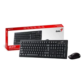 Genius KM-8101 Wireless Keyboard Black HU billentyűzet