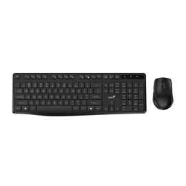 Genius KM-8206S Wireless Keyboard Combo Black US billentyűzet