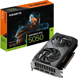 Gigabyte RTX5050 Windforce OC 8GB videókártya