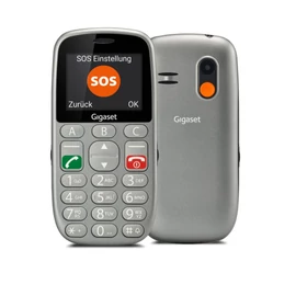 Gigaset GL390 DualSIM Silver mobiltelefon