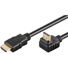 Goobay HDMI-HDMI 5m Gold-plated Cable Black kábel