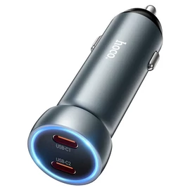 Hoco Z54B Prosperous Car charger 60W cable set töltő
