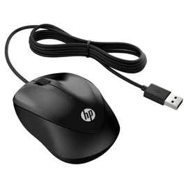 HP Wired Mouse 1000 Black egér
