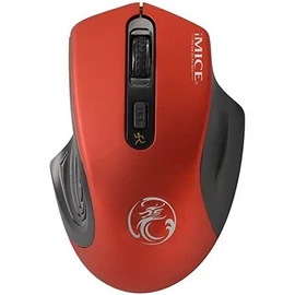 iMICE E-1800 Wireless Mouse Red egér