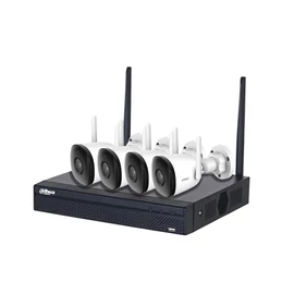 IMOU 4db WiFi 2MP csőkamerával/1db 4 csatornás WiFi-s hálózati rögzítő/1TB HDD WiFi megfigyelő szett biztonsági kamera