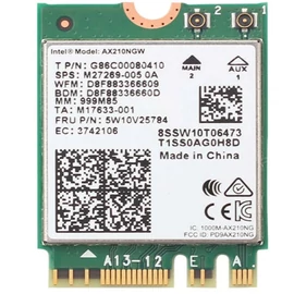 Intel NIC WI-FI 6 AX210 2230 2x2 AX R2 6GHz + BT No vPro hálókártya