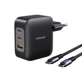Intenso W100ACC adapter + C520C cable Black töltő
