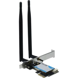 Inter-Tech EP-132 PCIe Adapter with WiFi 5 and Bluetooth 4.2 hálókártya