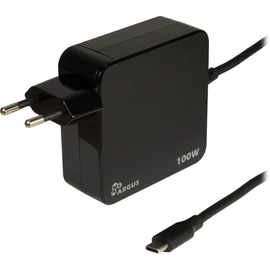 Inter-Tech Argus PD-2100 USB-C 100W PD Charger Black töltő