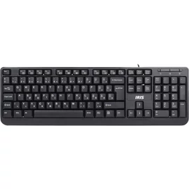 IRIS B-13 USB billentyűzet Black HU