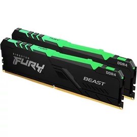 Kingston 16GB DDR5 5200MHz Kit(2x8GB) Fury Beast RGB memória