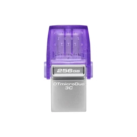 Kingston 256GB DT microDuo 3C USB3.2 Silver/Purple pendrive