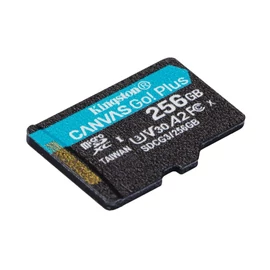 Kingston 256GB microSDXC Canvas Go! Plus Class 10 170R A2 U3 V30 Card adapter nélkül memóriakártya