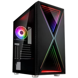 Kolink VOID X ARGB Tempered Glass Black gépház