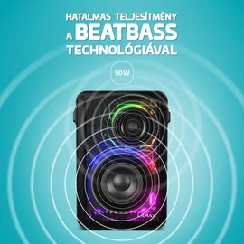 Lamax CyberWave1 Bluetooth Speaker Black hangszóró