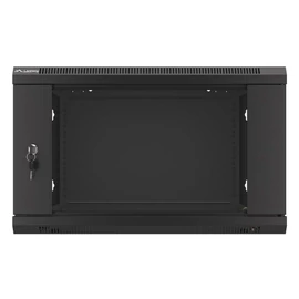 Lanberg 19" 6U Falra szerelhető Rackszekrény Black