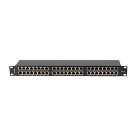 Lanberg 48-port Patch Panel 1U Black