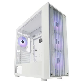 LC Power LC-810W Bright Crawler X Tempered Glass White gépház