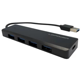 LC Power LC-HUB-U3-4-C hub Black usb hub