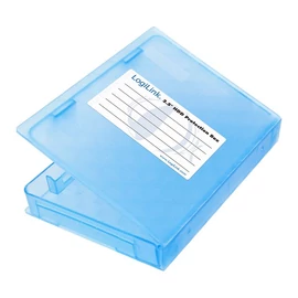 Logilink HDD Protection Box for 2.5" HDDs Blue mobilrack / beépítő keret