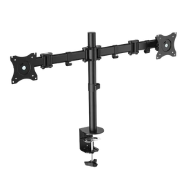 Logilink BP0022 13"-27" Dual Monitor Desk Mount Tilt Black