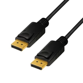 Logilink DisplayPort Cable DP 1.4 M/M 2m Black kábel