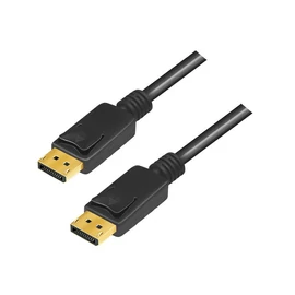 Logilink DisplayPort DP/M-DP/M 8K/60Hz 5m Cable Black kábel
