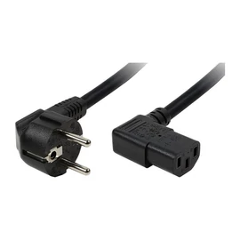 Logilink Power Cord 2m Black kábel