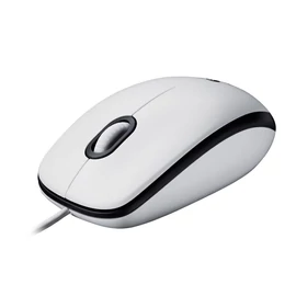 Logitech M100 Mouse White egér