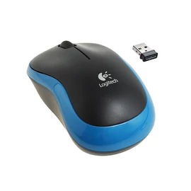 Logitech M185 Wireless Mouse Blue egér