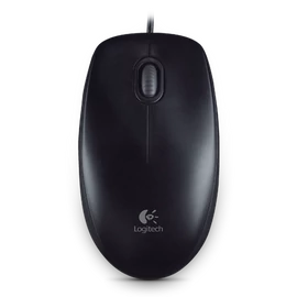 Logitech B100 Optical USB Mouse Black egér