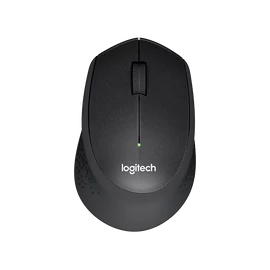 Logitech M330 Silent Plus Wireless mouse Black egér