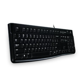 Logitech K120 USB billentyűzet OEM Black HU