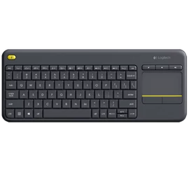 Logitech K400 Plus Wireless Touch Keyboard Black US billentyűzet