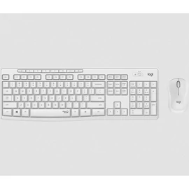 Logitech MK295 Silent wireless keyboard +mouse White HU billentyűzet