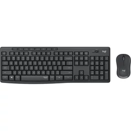 Logitech MK295 Silent wireless keyboard +mouse Grafit Grey HU billentyűzet