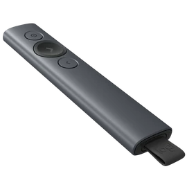 Logitech Spotlight Plus Presentation Remote Wireless Presenter Digital Laser Grey