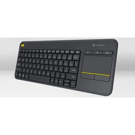 Logitech K400 Plus Wireless Touch Keyboard Black HU billentyűzet