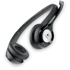 Logitech H390 Stereo Headset Black