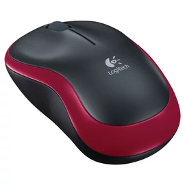 Logitech M185 Wireless Mouse Red egér