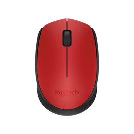 Logitech M171 Wireless Mouse Red egér