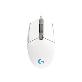Logitech G102 LightSync Gamer White egér
