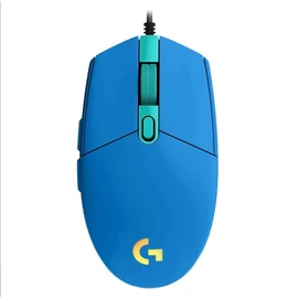 Logitech G102 LightSync Gamer Blue egér