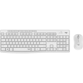 Logitech MK295 Silent Wireless Combo White US billentyűzet